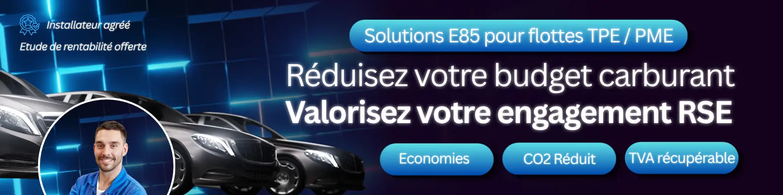 Bannière LinkedIn réalisée par AM 2.0