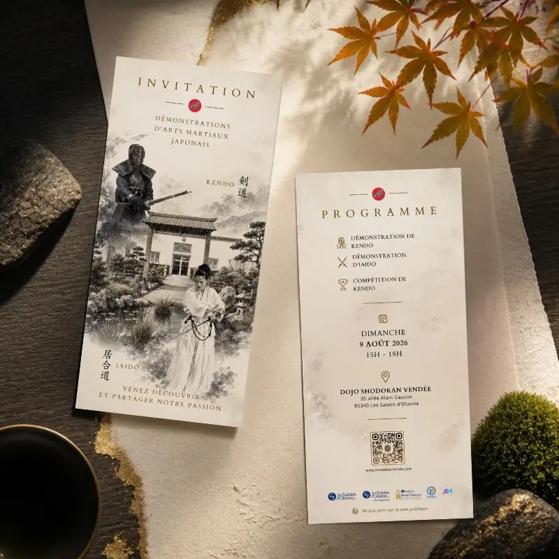 Illustration de carton d'invitation