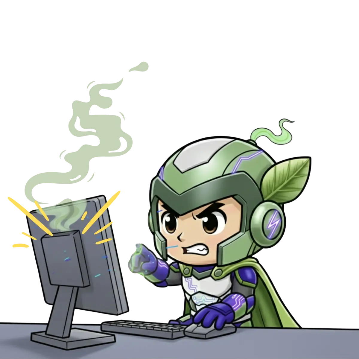 Illustration perte clients