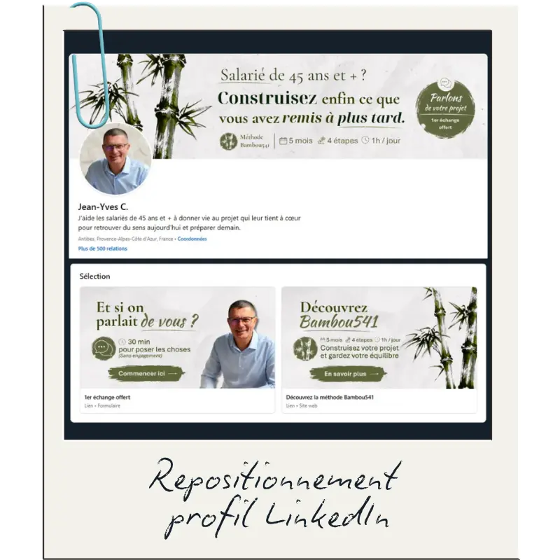 Refonte profil LinkedIn 2
