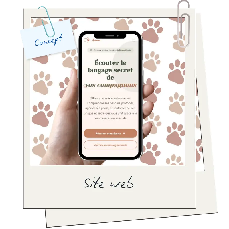 Site web independant communication animale