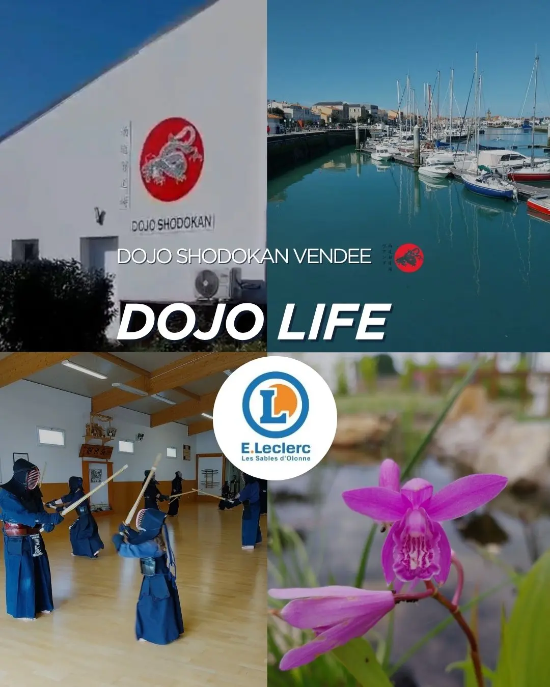 Couverture de feed Instagram , représentant le dojo